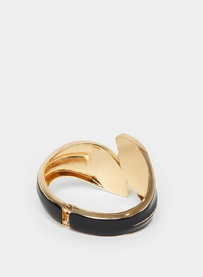 ستايلي سوار كاف بتصميم ورقة شجر